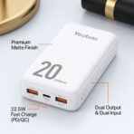 Yoobao 20000mAh Power Bank – 22.5W Fast Charging External Battery - Image 4