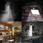 Warm White Outdoor Solar Motion Sensor Wall Light – Waterproof LED Wireless Security Light for Garden, Patio & Pathway - Image 5
