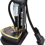 High Pressure Foot Air Pump with Gauge – Portable Tire Inflator for Car, Bike, Motorcycle, Football & Air Sofa in Pakistan