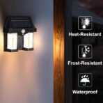 CL-228 Solar Motion Sensor Outdoor Wall Light – Waterproof Security Lamp with Human Body Induction - Image 7