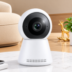 Reoqoo X10 2.5K Ultra HD Smart Security Camera – Dual-Band 5G/2.4GHz Wi-Fi 6 AI Indoor PTZ Camera