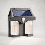 CL-228 Solar Motion Sensor Outdoor Wall Light – Waterproof Security Lamp with Human Body Induction