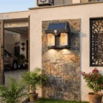 CL-228 Solar Motion Sensor Outdoor Wall Light – Waterproof Security Lamp with Human Body Induction - Image 8